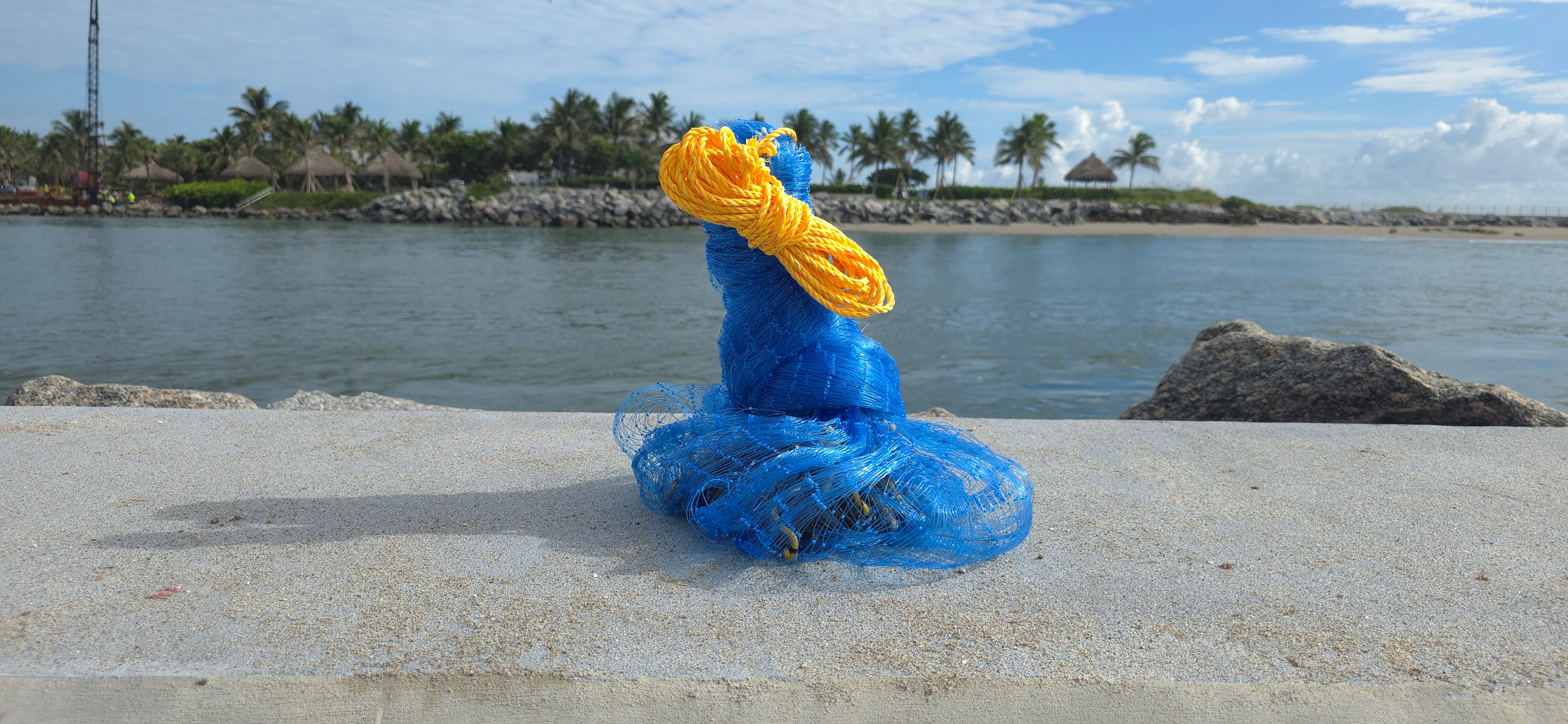 Bottom Pocket Cast Net 7.75 feet